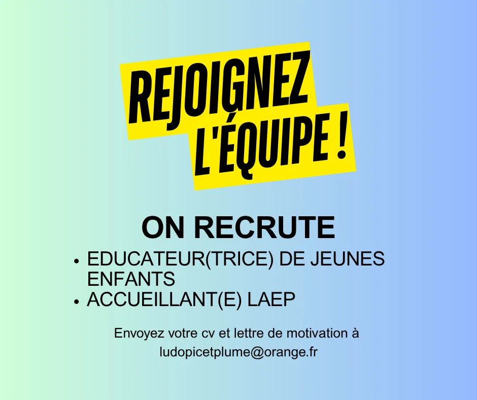 on recrute